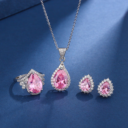 Aria roze druppelset | Witgoud