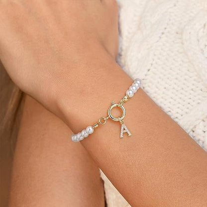 Auden Clé letterarmband | Goud