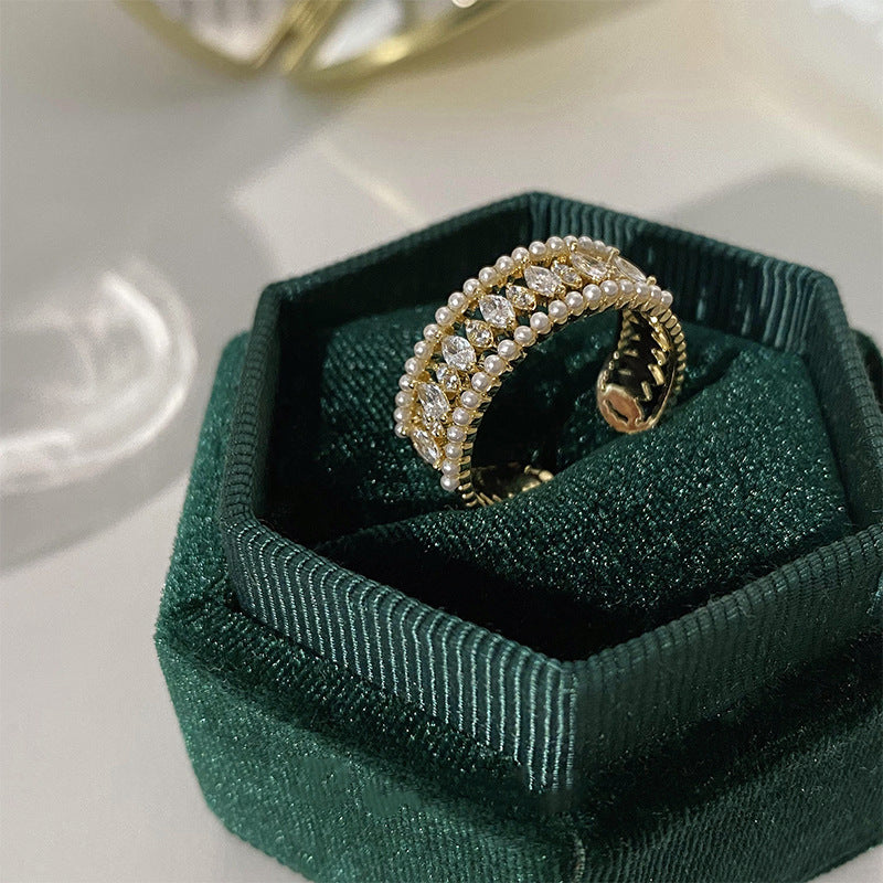 Elodie Vance ringenset | Goud