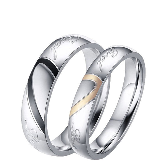 Eeuwige liefde-ring voor koppels | Witgoud
