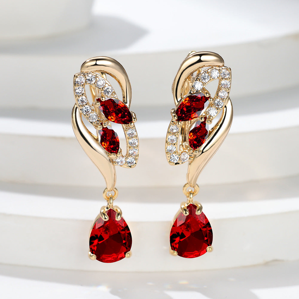 Saphara Cindorelle oorbellen | Goud