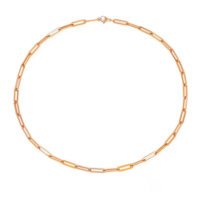 Archen elegante schakelketting | Goud