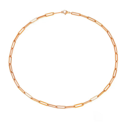 Archen elegante schakelketting | Witgoud