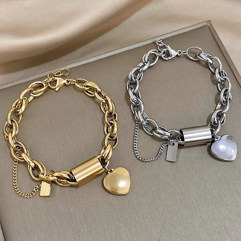 Heartened grove armband | Goud