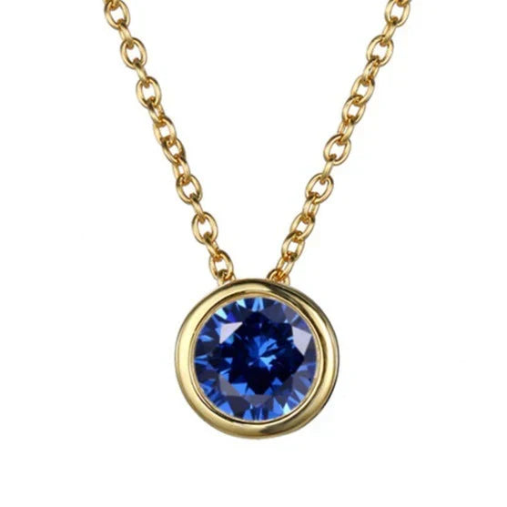 Lunaria Gemmara geboortesteenketting | Goud