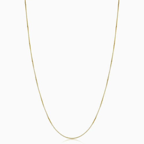 Bodega ketting met venetiaanse schakels | Goud
