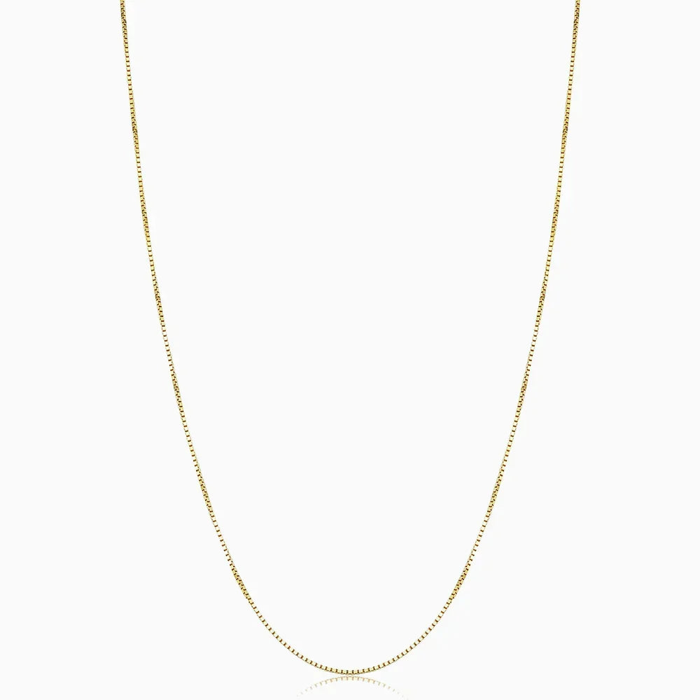 Bodega ketting met venetiaanse schakels | Witgoud