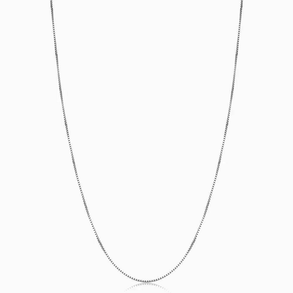 Bodega ketting met venetiaanse schakels | Witgoud
