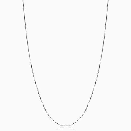 Bodega ketting met venetiaanse schakels | Witgoud