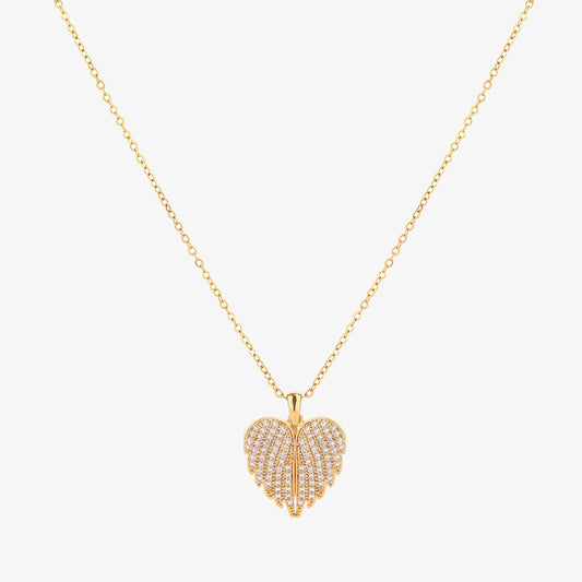 Engelenvleugelketting | Goud
