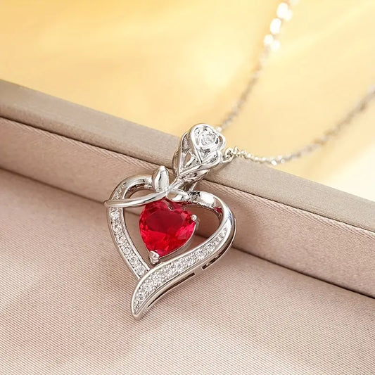 Rosira Emberveil ketting | Witgoud