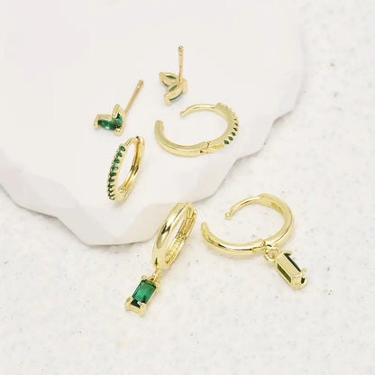 Fiorenza Viridelle oorbellenset | Goud