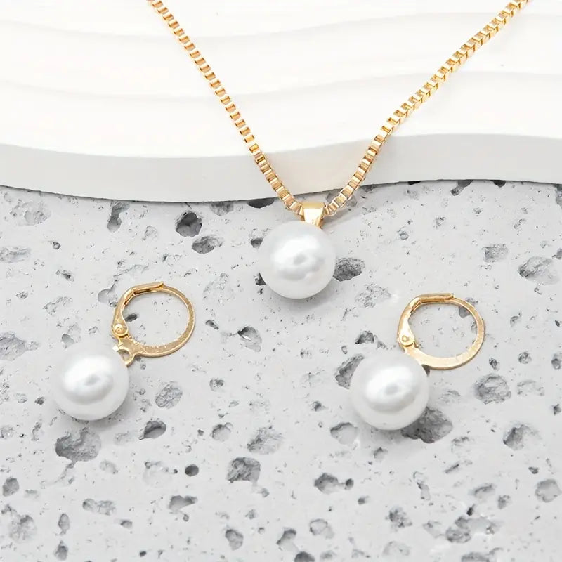 Golden Grace parelsieradenset | Goud