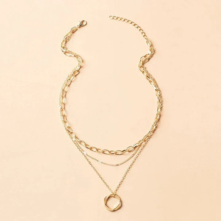 Claudia Prisca ketting | Goud