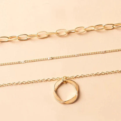 Claudia Prisca ketting | Goud
