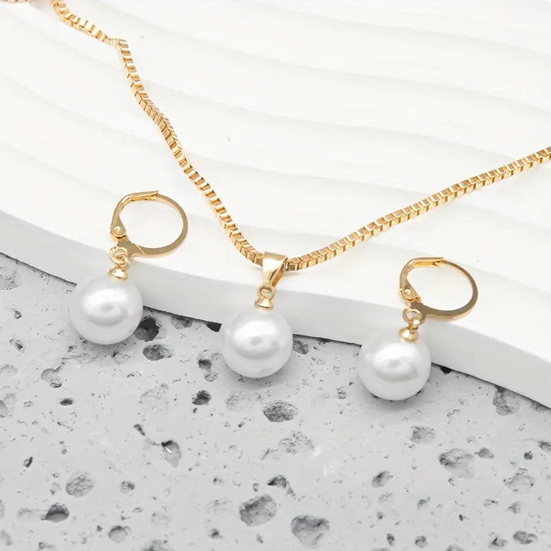 Golden Grace parelsieradenset | Goud