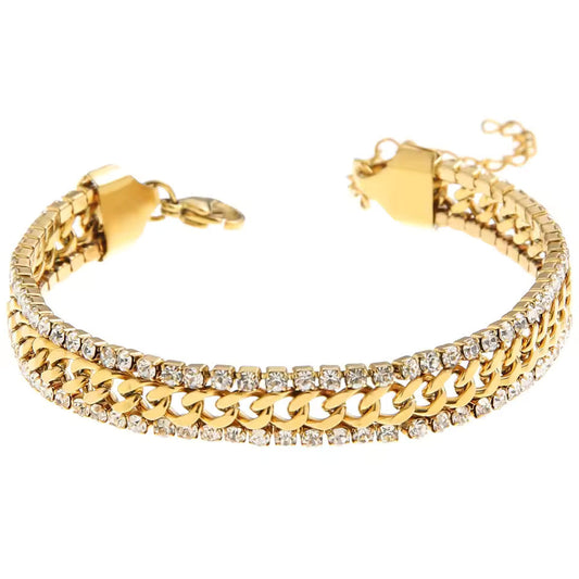 Vela armband | Goud
