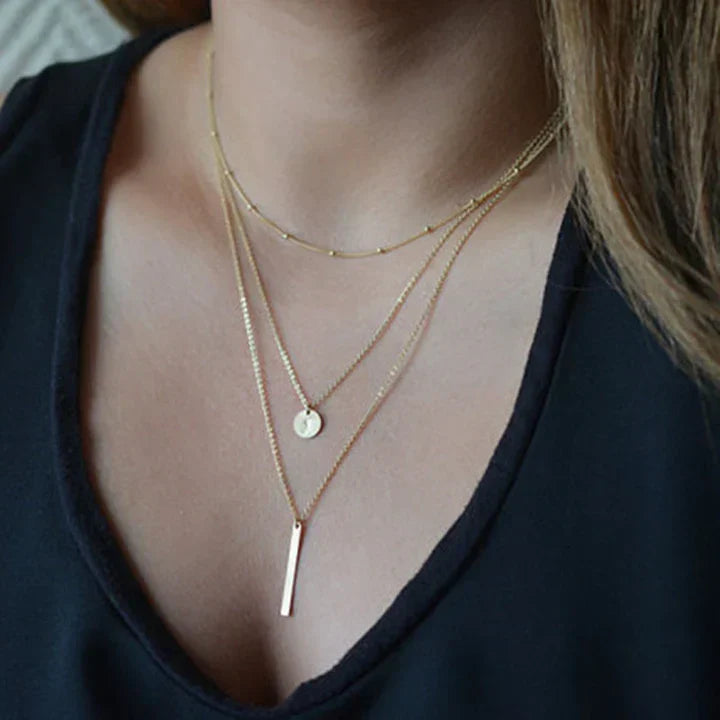 Vibia Corallia ketting | Goud