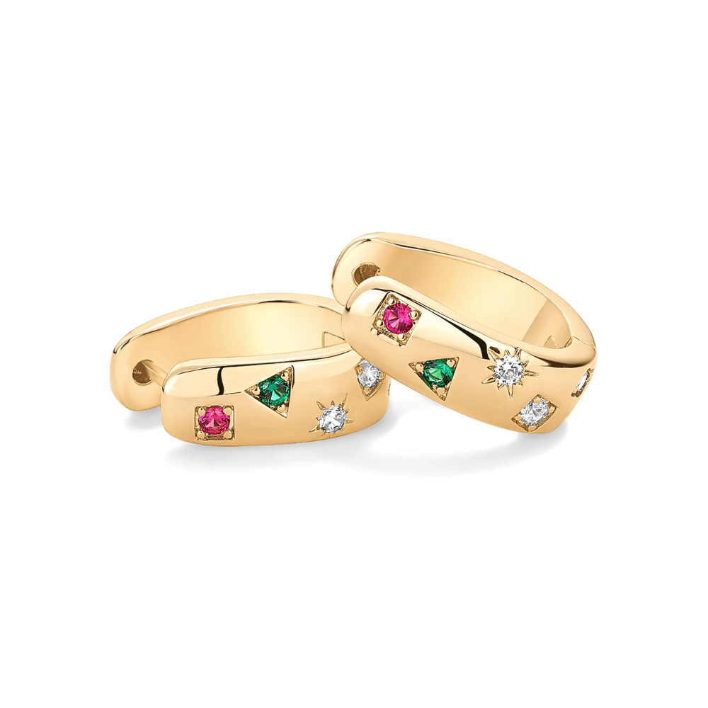 Colorwave oorringen | Goud