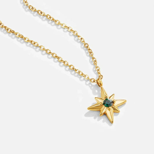 Estelle hemelse edelsteenketting | Goud