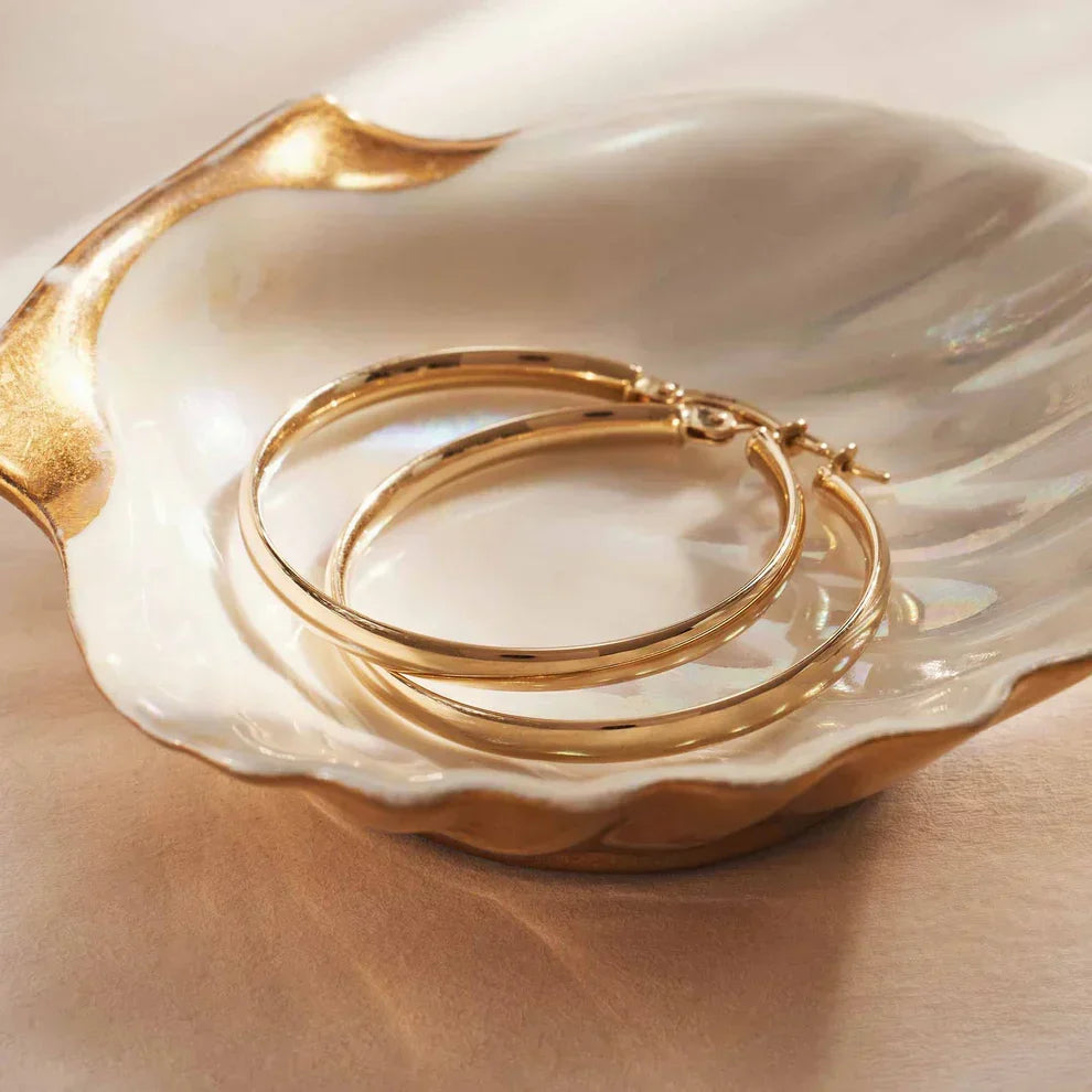 Noa Serane oorbellen | Goud