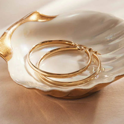 Noa Serane oorbellen | Goud