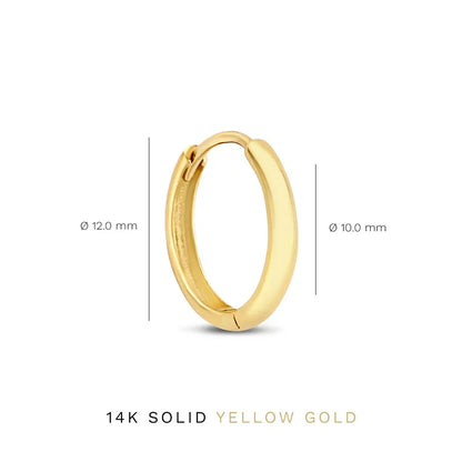 Nora Gilda oorbellen | Goud