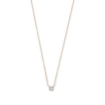 Cléa ketting met moissaniet | Goud