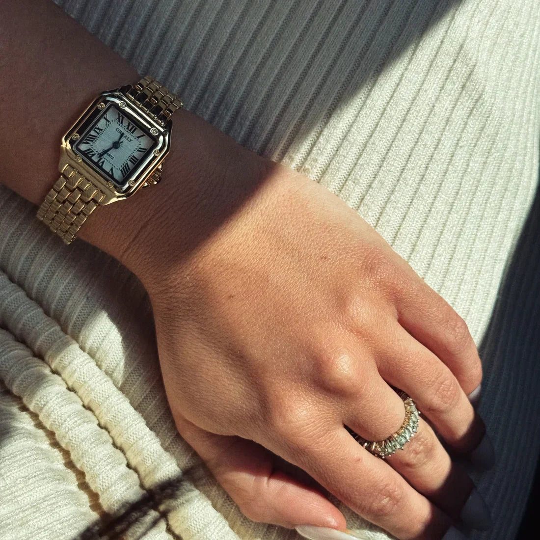 Fienna horloge | Goud