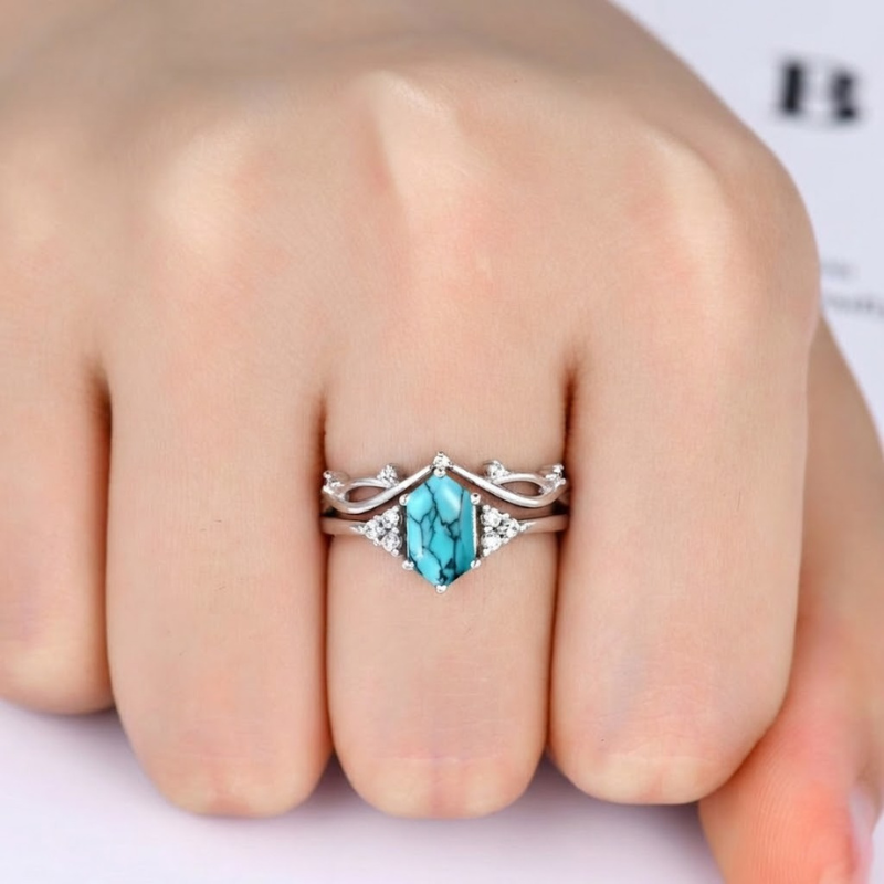 Elarin Sea Crest-ringenset | Witgoud