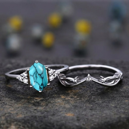 Elarin Sea Crest-ringenset | Witgoud