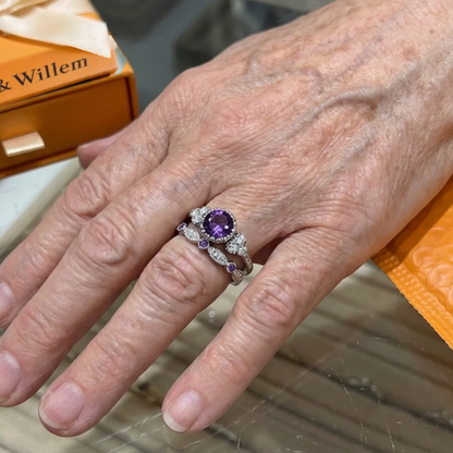 Violetis kroonringenset | Witgoud