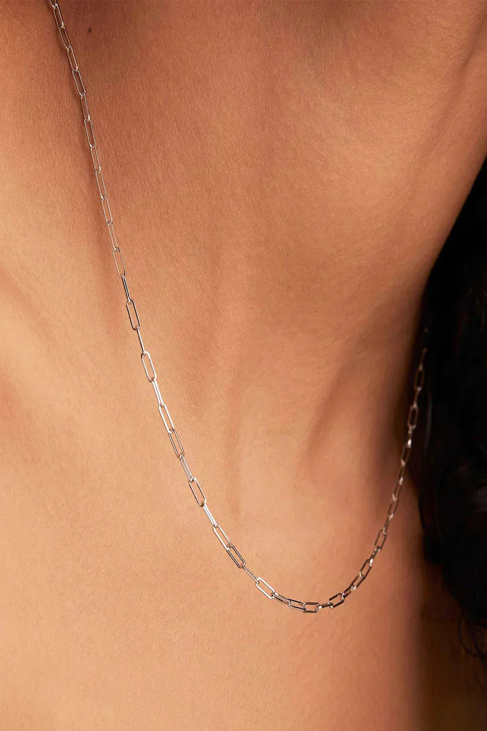 Archen elegante schakelketting | Witgoud