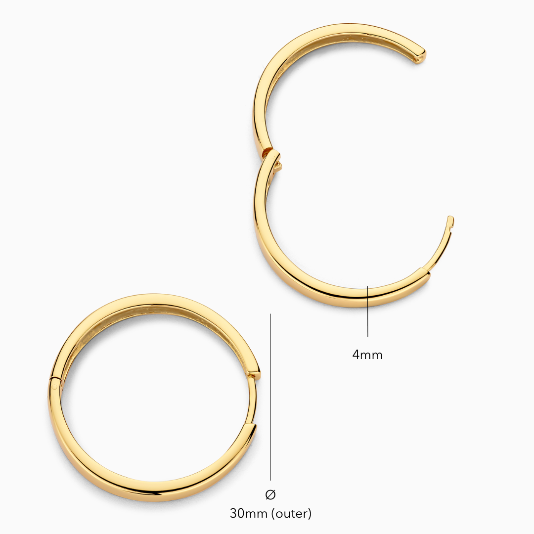Gia opvallende oorringen | Goud