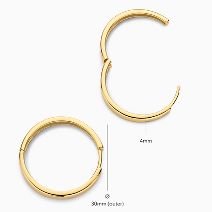 Gia opvallende oorringen | Goud