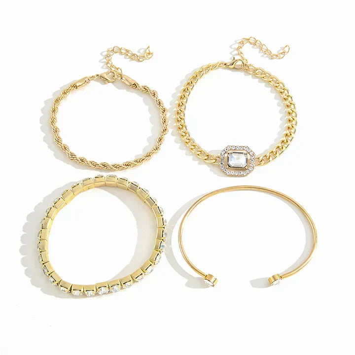 Domitia Calvina armbandenset | Goud