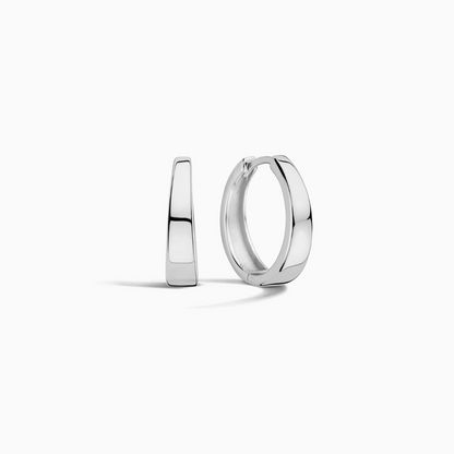 Gia oorringen | Witgoud
