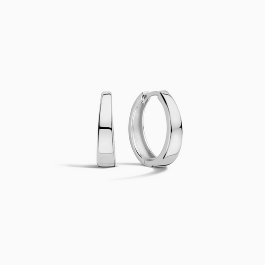 Gia oorringen | Witgoud